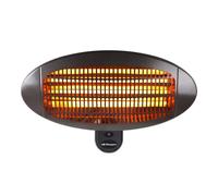 Orbegozo PHF 26 stufetta elettrica Interno e esterno Nero 2000 W Riscaldatore di ambienti elettrico al quarzo