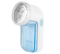 Orbegozo QP 6400, Levapelucchi elettrico, design compatto e leggero, sistema di sicurezza, griglia e lama in acciaio inossidabile, spazzola per la pulizia, colore blu e bianco