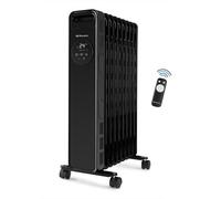 Orbegozo RAD2010 Radiatore olio 9 elementi con controllo 2000W Nero