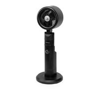 Orbegozo SFA 7600 - Ventilatore nebulizzatore con telecomando, nero, 65 W, 3 velocità, 3 livelli di nebulizzazione, serbatoio 2,2 litri, altezza 97 cm