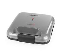 Orbegozo SW 4200 Sandwich Maker 800W, 4 Toast, Piastre Antiaderenti