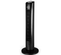 Orbegozo TW 0800 Ventilador de Torre Oscilante - Potente y Silencioso - Temporizador de 2h - Diseño Elegante - Bandeja para Es