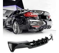 ORBHES Diffusore paraurti Posteriore, per BMW F32 F33 F36 435i 440i M-Sport 14-19, Spoiler Labbro paraurti Posteriore Inferiore