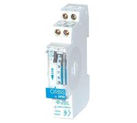 Orbis UNO QRD interruttore orario con cavalieri 1 modulo OB400232