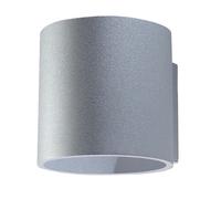 Sollux Lighting Orbis lampada da parete 1x40 W grigio SL.0049