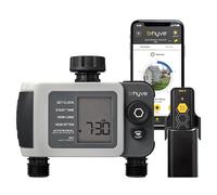 Orbit 24637 B-hyve XD - Timer per irrigazione a 2 porte con hub Wi-Fi, grigio