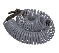 Orbit 27560 Coil Garden Hose, 50 ft, Gray