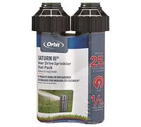 Orbit 55469 - Irrigatore Saturn III a Medio Raggio, con beccuccio Diversi, 5.50 x 11 x 17 cm, Colore: Nero/Verde