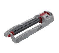 Orbit 56281 Base oscillante in metallo e quadrante con motivo personalizzato, irrigatore fino a 4000 mq, grigio, rosso