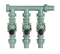 Orbit 57253 3 Collettore Valvole, Verde