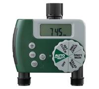 Orbit 58910 Timer programmabile per rubinetto, 2 uscite, verde