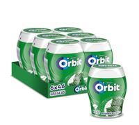 Orbit Gomma da masticare | Menta verde | Senza zucchero | 6 x 46 confetti: