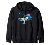 Orbit Orbit Space Box Tee Felpa con Cappuccio