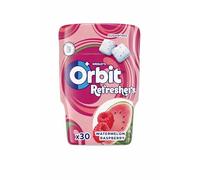 Orbit Refreshers Chewing Gum, Gusto Anguria e Lampone, Senza Zucchero, 30 Pezzi
