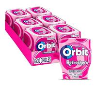 Orbit Refreshers, Gomma da Masticare Bubblemint Senza Zucchero, Confezione da 6 Lattine x 30 Pezzi