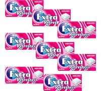 Orbit Refreshers - Gomme da Masticare Gusto Frutta e Menta Senza Zucchero, 8 Confezioni da 8 Pezzi