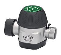 Orbit Timer per irrigazione, metallo, argento, 1 | Timer per tubo semplice a sfera singola per una facile irrigazione programmabile del giardino con orario di irrigazione