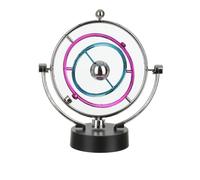 Orbita moto perpetuo colorata, gioco cinetico da scrivania