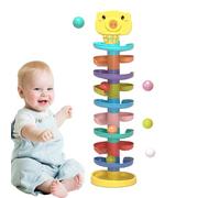 Orbital Ball Tower Toy - Rolling Slide Drop - Gioco per bambini | Interattiva palla colorata Ramp labirinto | Primo gioco logico STEM - Idea regalo educativa per bambini in età prescolare