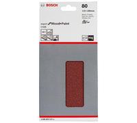 Bosch Foglio abrasivo Orbital C430 115x230 mm 14P G80 chiusura a strappo 10 pezzi