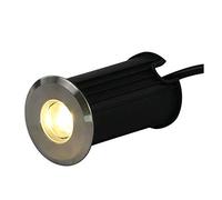 OrbitCob Faretto Incasso Segnapasso, Mini Faretto Subacqueo IP68 Acciaio Inossidabile 304 24V Per All'aperto, Le Scale, Piscina, Sott'acqua Decorazione(Verde,52mm-1w)