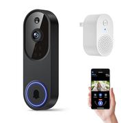 Orbitell - Telecamera di Sicurezza con Audio Bidirezionale, Visione Notturna, Archiviazione su Cloud, Rilevazione Intelligente del Movimento con Supporto per Wi-Fi Senza Fili a 2,4 GHz