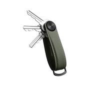 Orbitkey Organizzatore Chiavi Pro - In Pelle, Oliva, One Size