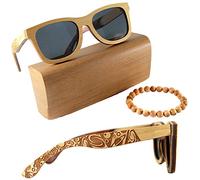 Orbitree - Occhiali da sole con montatura in legno per uomo e donna. 100% legno d’acero