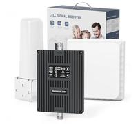 ORBOCOM Amplificatore Segnale Cellulari Supporta le Bande 1/3/7/8/20 Ripetitore Segnale Cellulare 5G 4G 3G LTE GSM Per Tutti Gli Operatori Come TIM Tre - Display LCD Ad Alta Definizione