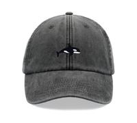 Orca Balena Cappello Baseball Vintage Slavato Unisex Papà Killer Divertente Mum