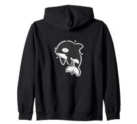Orca Felice Felpa con Cappuccio
