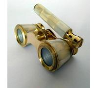 Orca INTERNATIONAL CO. Ottone Vintage Opera Occhiali Binocolo Perla Madre Antico Parigi Binocolo Regalo