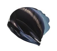 Orca Killer Whale Print Berretto invernale per uomo e donna, caldo e morbido, lavorato a maglia, cappello divertente, regalo nero