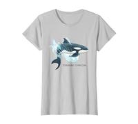 Orca Maglietta, Donna, Argento, L