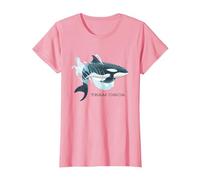 Orca Maglietta, Donna, Rosa, XS