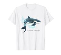 Orca Maglietta, Uomo, Bianco, XL