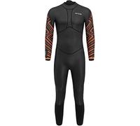 Muta in neoprene Orca Breast Stroke Open Water manica lunga nero arancio - 8