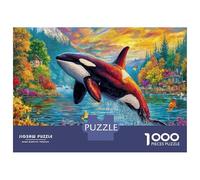Orca Puzzle Da 1000 Pezzi - Puzzle Ad Alta Difficoltà,Giochi Stimolanti Per Tutta La Famiglia 70x50cm/1000pcs