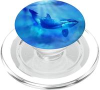 Orca Sea Panda sotto il mare Killer Whale PopSockets PopGrip per MagSafe