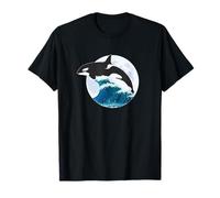 Orca Squad Whale Sea Animal Wildlife Ragazzi e ragazze Maglietta
