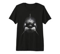 Orca Viso Mare Fauna Natura Orca Balena Maglietta Premium