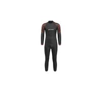 Muta in neoprene Orca Vitalis Thermal Open Water manica lunga nero arancio - 5