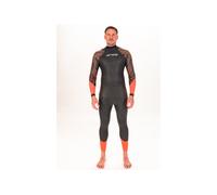 Muta in neoprene Orca Zeal Hi-Vis Open Water manica lunga nero arancio - 10