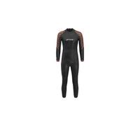 Muta neoprene Orca Zeal Thermal Open Water manica lunga nero arancione - 5