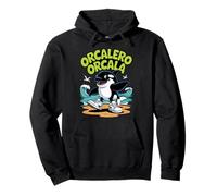 Orcalero Orcala Italiano Orca Brainrot Meme Felpa con Cappuccio
