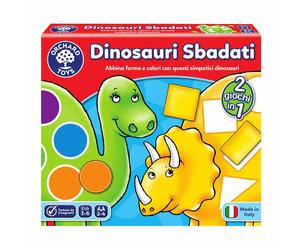Orchard Toys Dinosauri Sbadati Gioco Bambini 3-6 Anni, 1 Pezzo