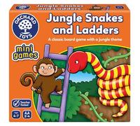 Orchard Toys Jungle Snakes & Ladders - Gioco educativo di Numeri e Conteggio per bambini da 4 a 7 anni (Edizione Inglese)