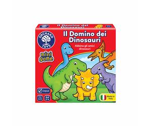 Orchard Toys Mini Game Domino dei Dinosauri Gioco Bambini 3-5 Anni, 1 Pezzo