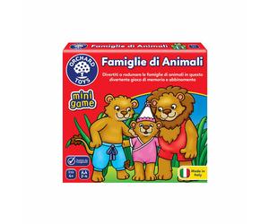 Orchard Toys Mini Game Famiglie di Animali Gioco Bambini 4-8 Anni, 1 Pezzo