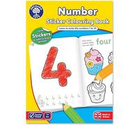 Orchard Toys Number Colouring Book